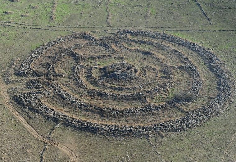 Foto área: Abraham Gracier rujm el hiri aerial 